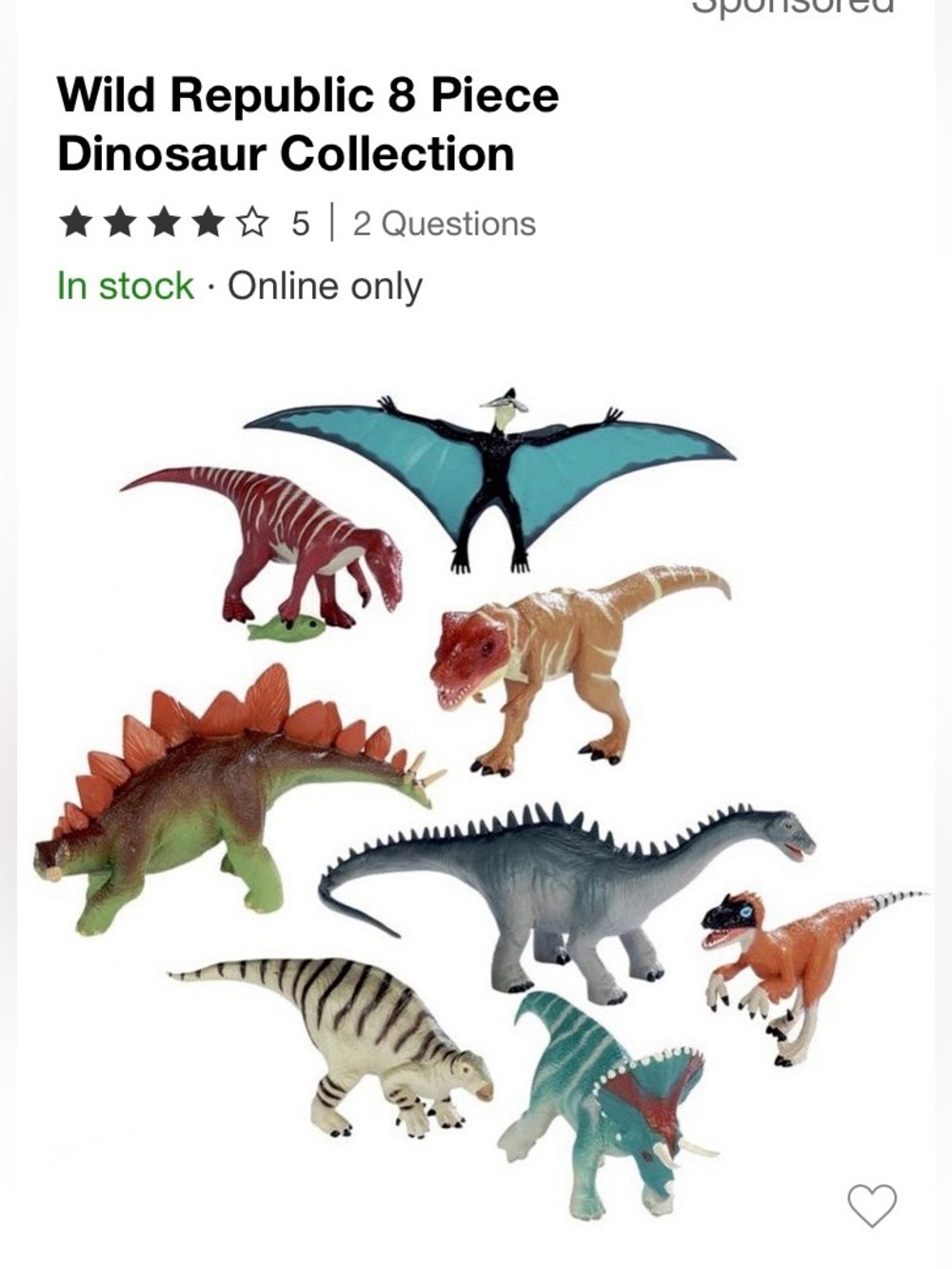 DINOSAURS SET of 9 + extra Dinos & snakes! - Picture 7 of 9